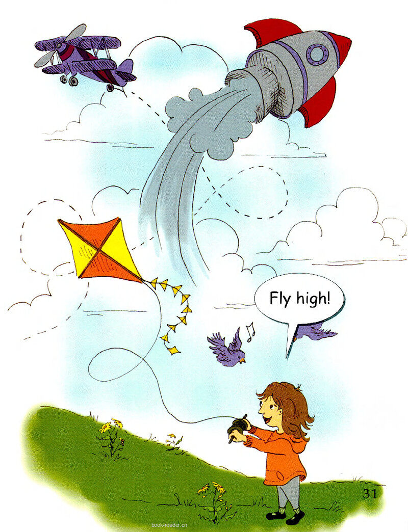 Fly in the Sky绘本故事第3页