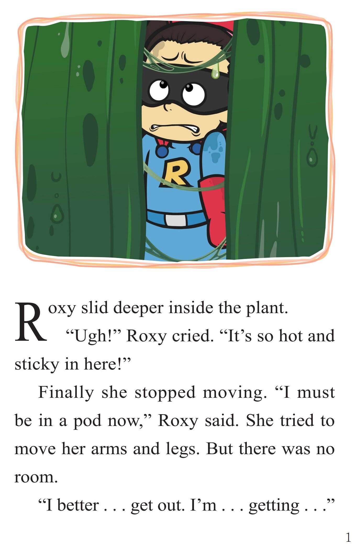 Trapped in a Plant绘本故事第3页