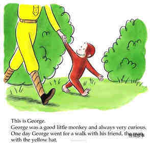 Curious George and Puppies绘本故事第3页