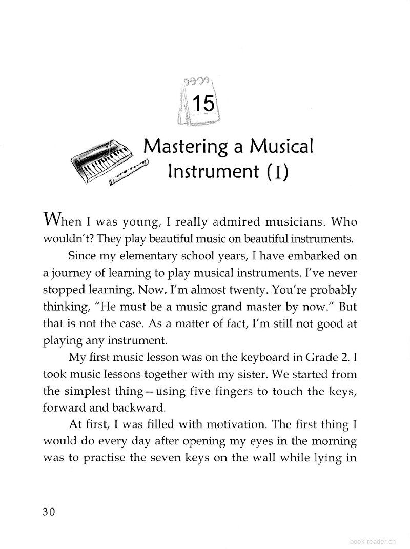 Mastering a Musical Instrument (I)绘本故事第2页