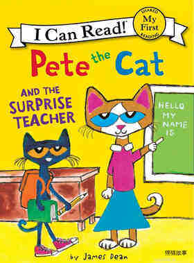 Pete the Cat and the Surprise Teacher绘本故事第2页