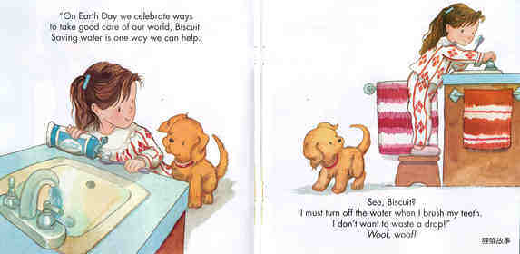 Biscuit's Earth Day Celebration绘本故事第5页