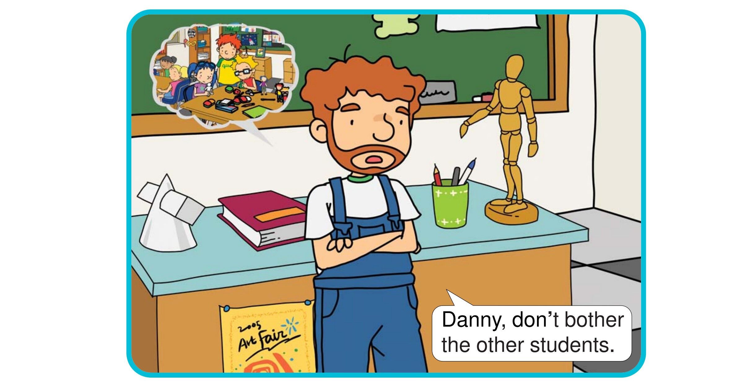 Bully Trouble绘本故事第2页