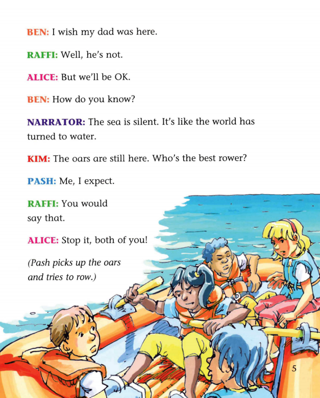 Escape from the Island绘本故事第5页