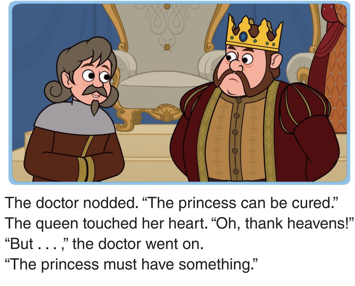 The Princess Is Sick!绘本故事第5页