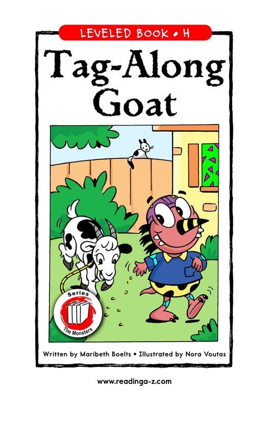 Tag-Along Goat绘本故事第2页