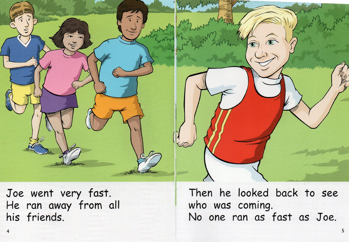 who wins the race绘本故事第4页