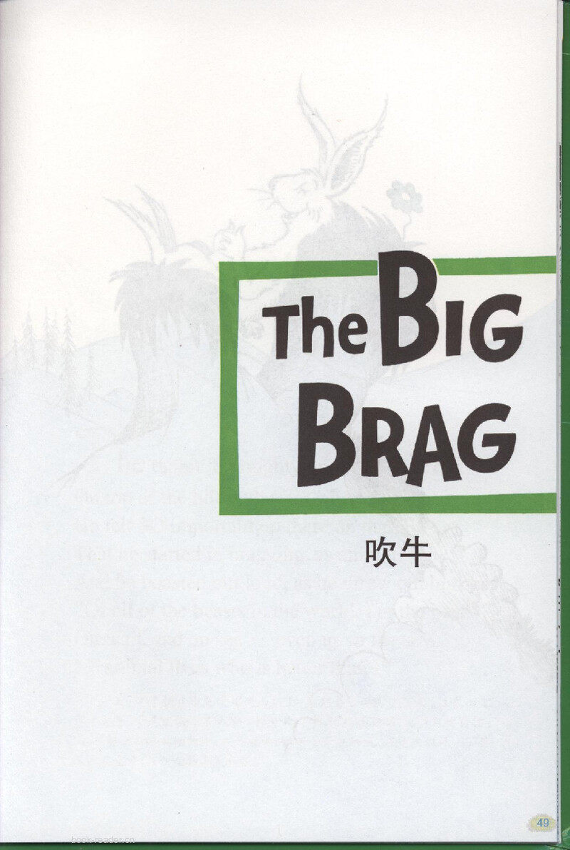 The Big Brag绘本故事第2页