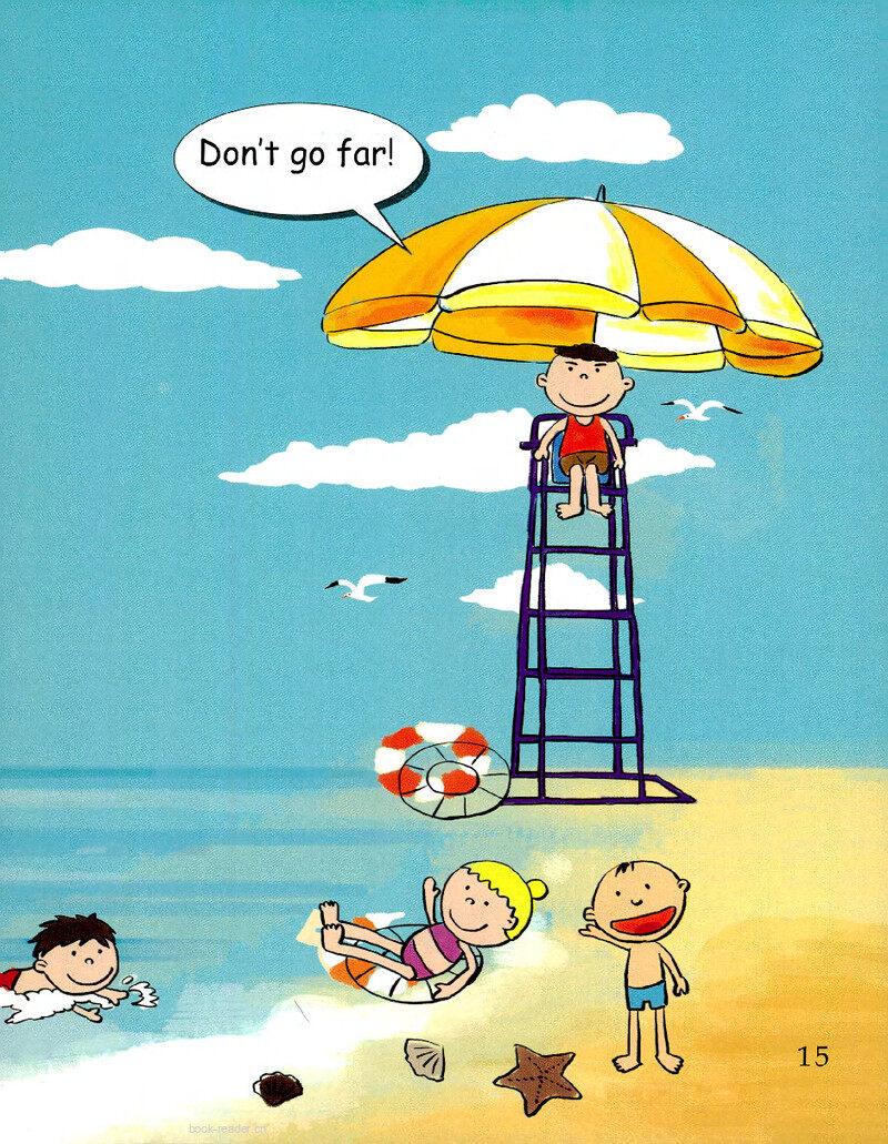 Swim Safely绘本故事第3页