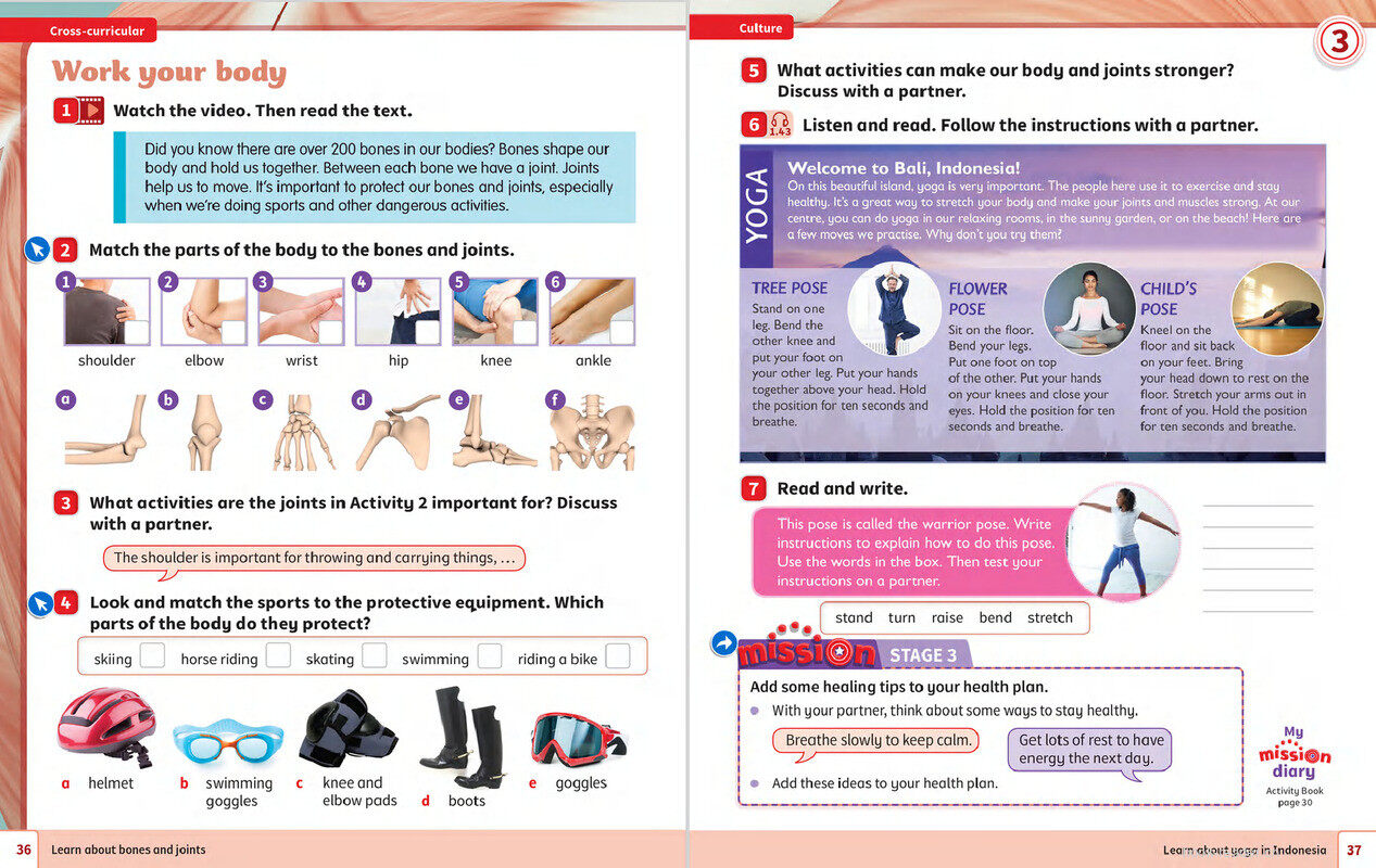 03 A healthy body绘本故事第5页