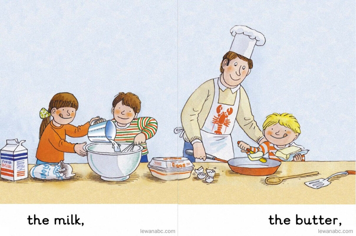 The Pancake绘本故事第5页