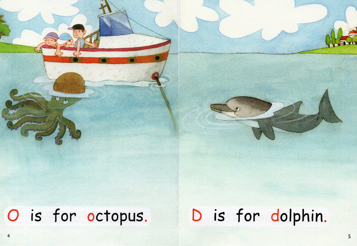 who swims here绘本故事第4页