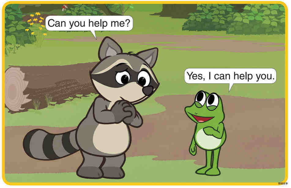 Can You Help?绘本故事第2页