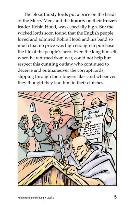 Robin Hood and the King绘本故事第4页