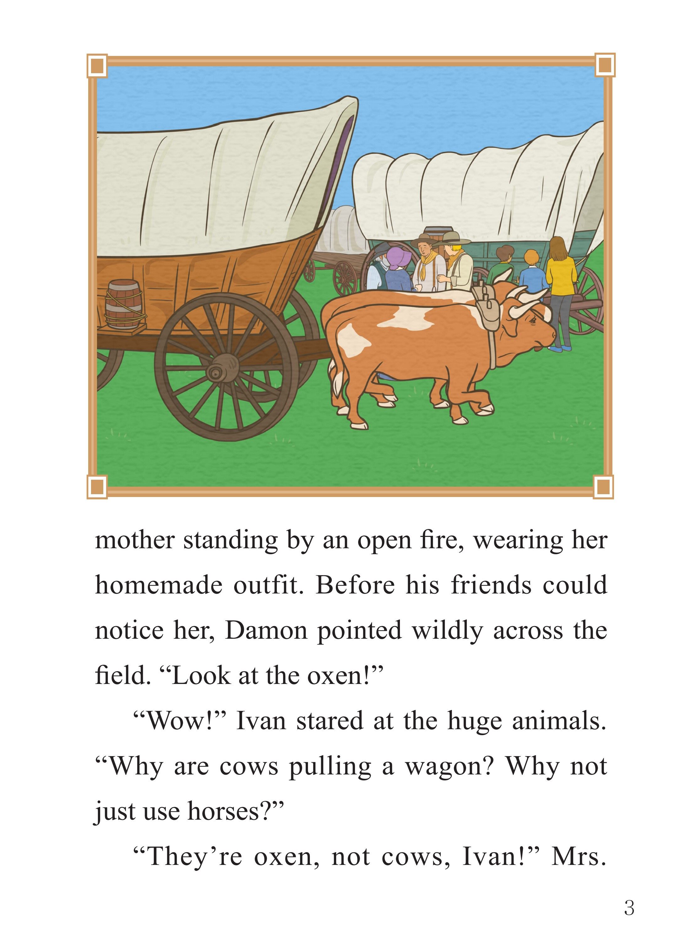 Pioneer Days绘本故事第4页