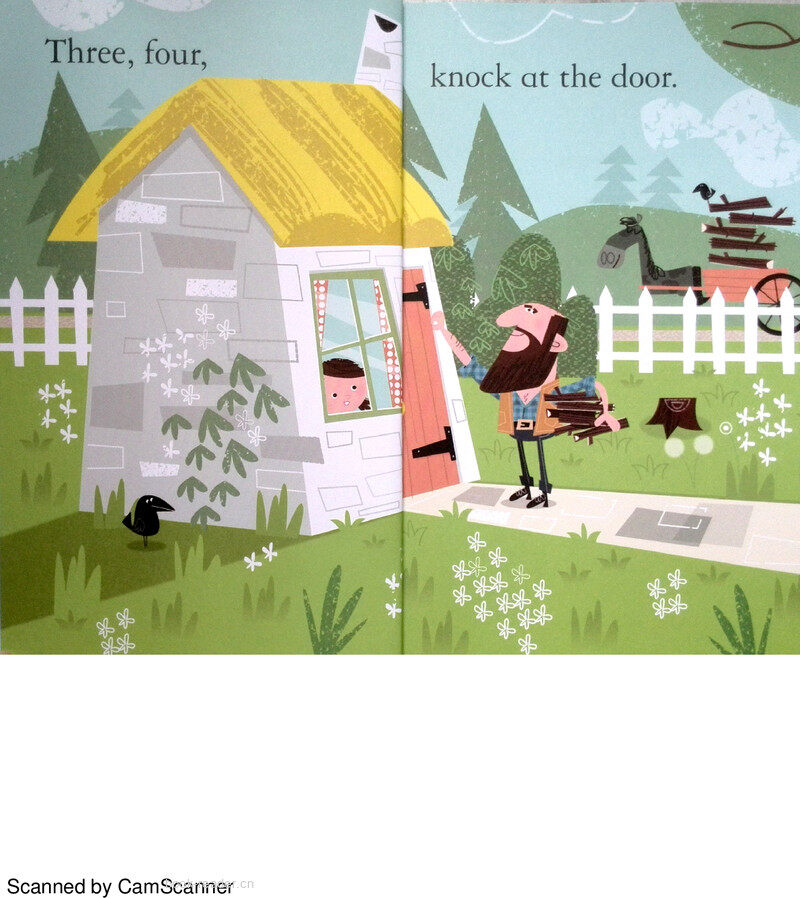 One,two,Buckle My Shoe绘本故事第4页