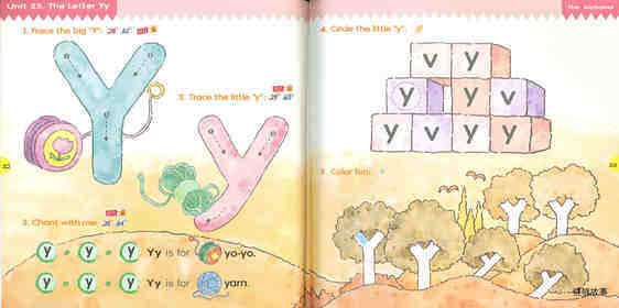 25 The Letter Yy绘本故事第3页