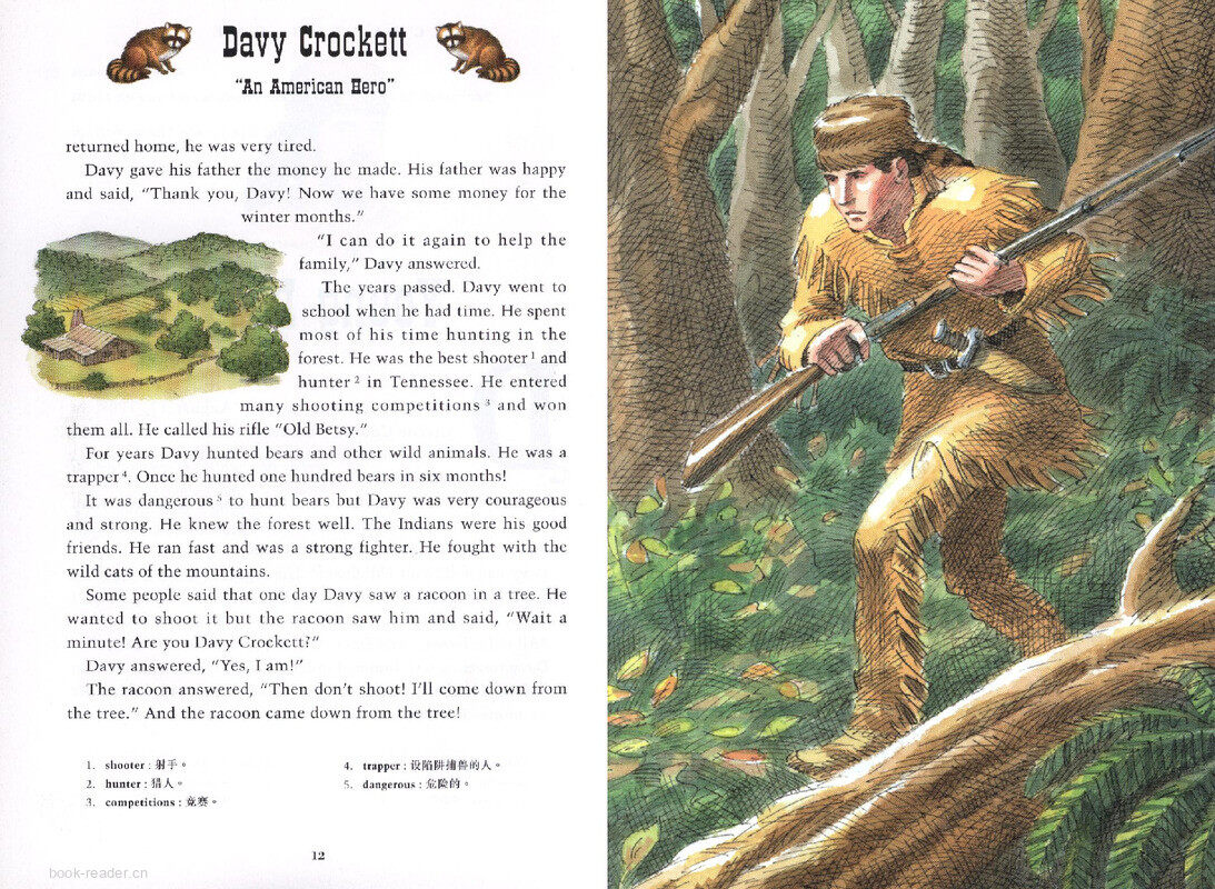 Davy Crockett绘本故事第4页