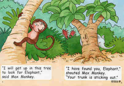 Hide From Max Monkey绘本故事第4页