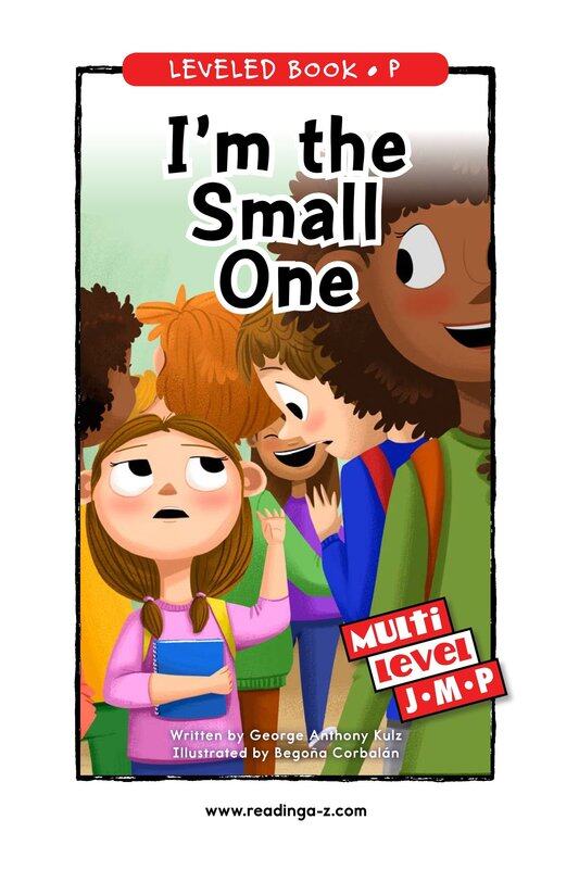 I'm the Small One绘本故事第2页