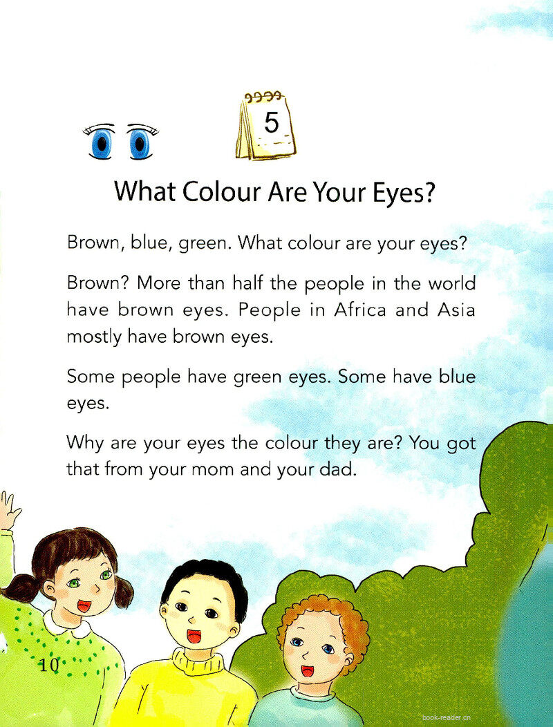 What Colour Are Your Eyes?绘本故事第2页