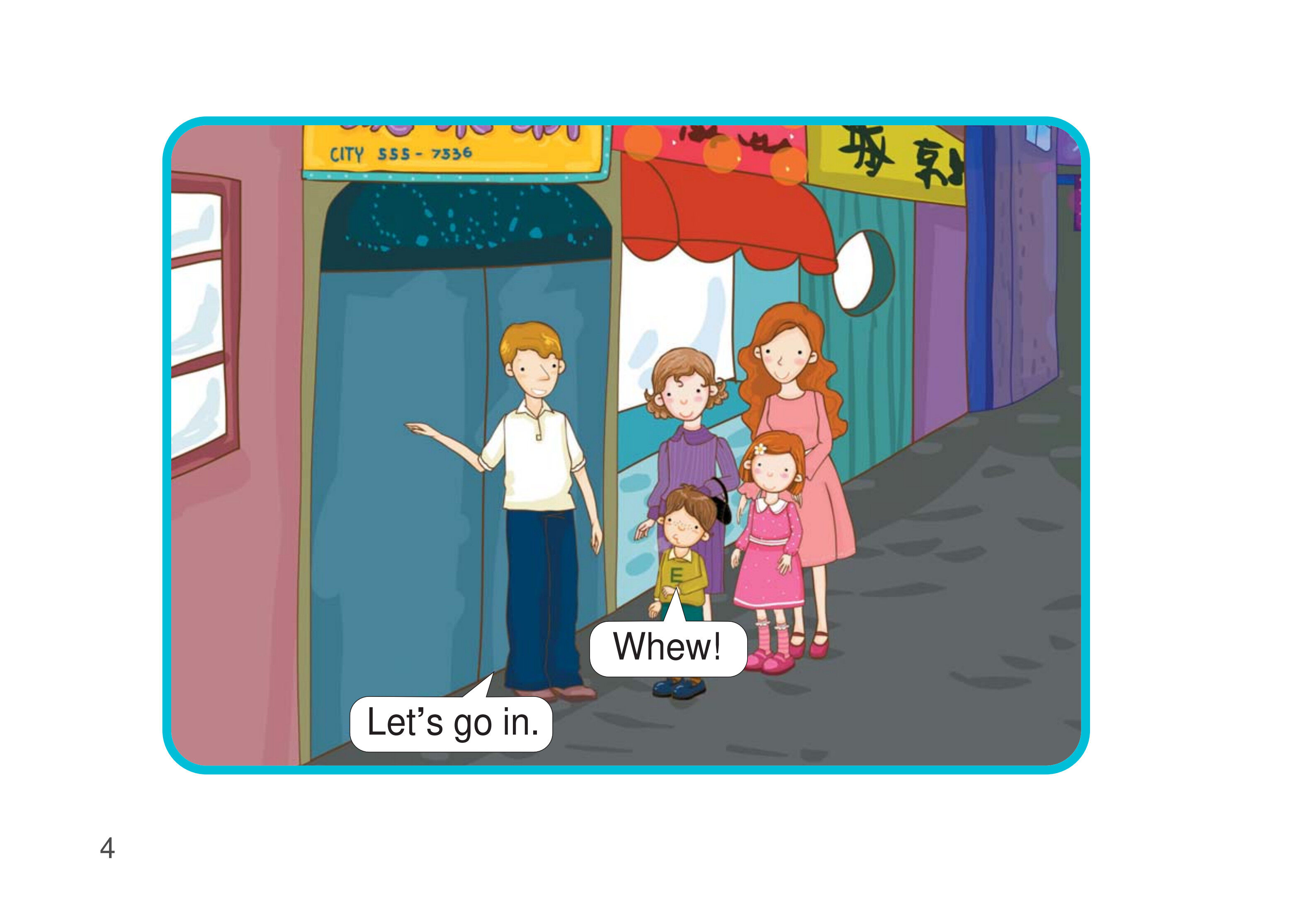 A Table for Five,Please绘本故事第5页