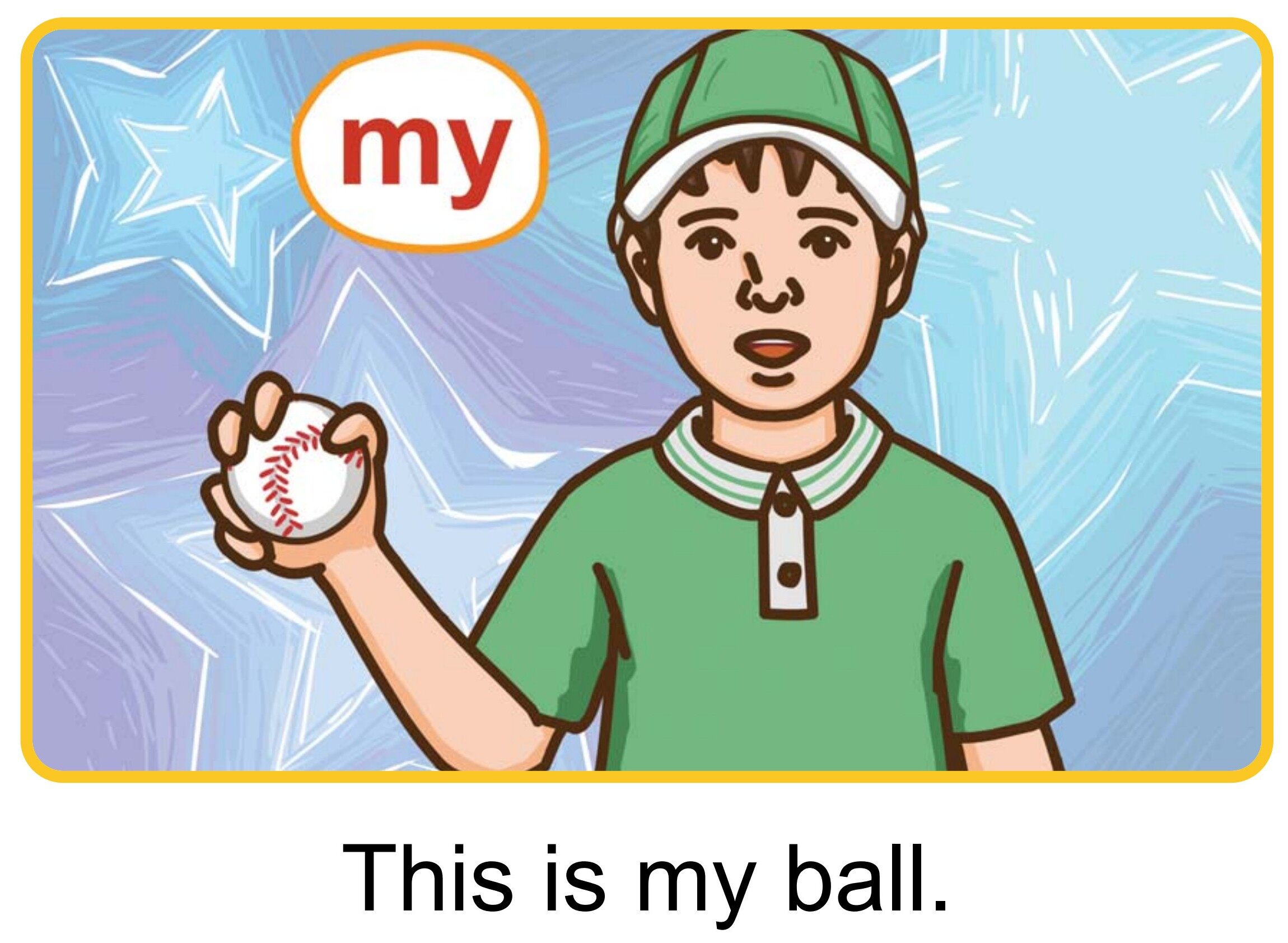 Baseball!绘本故事第4页