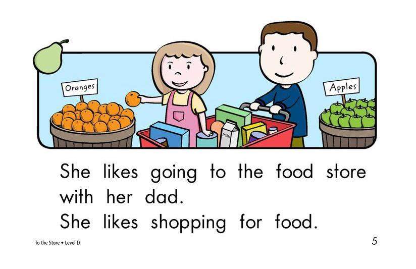 To the Store绘本故事第5页