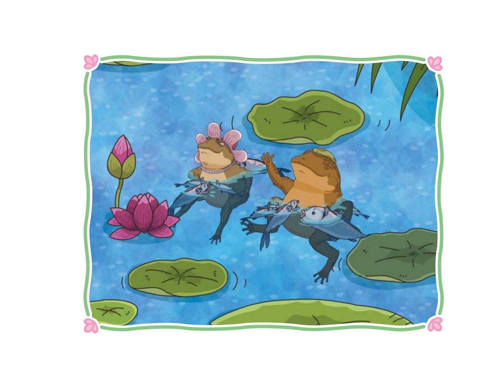 Escape from the Swamp绘本故事第5页