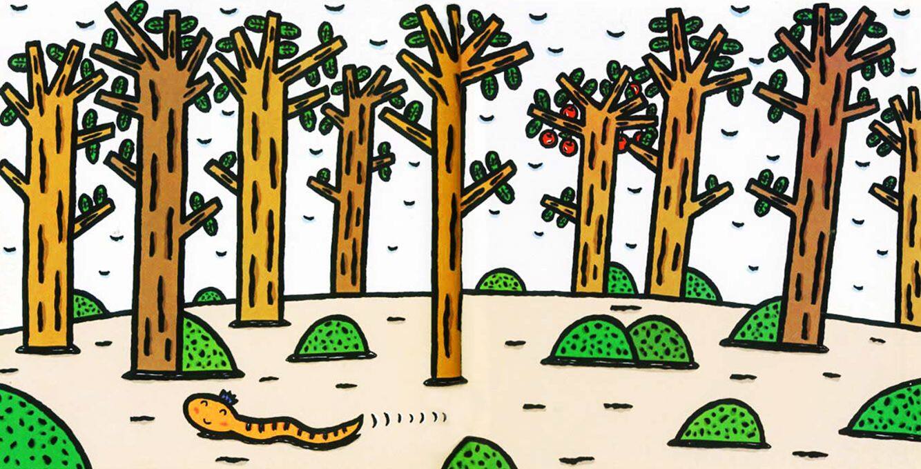 好饿的小蛇绘本故事第3页