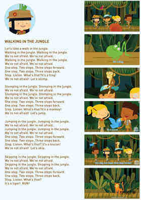 Walking In The Jungle绘本故事第2页