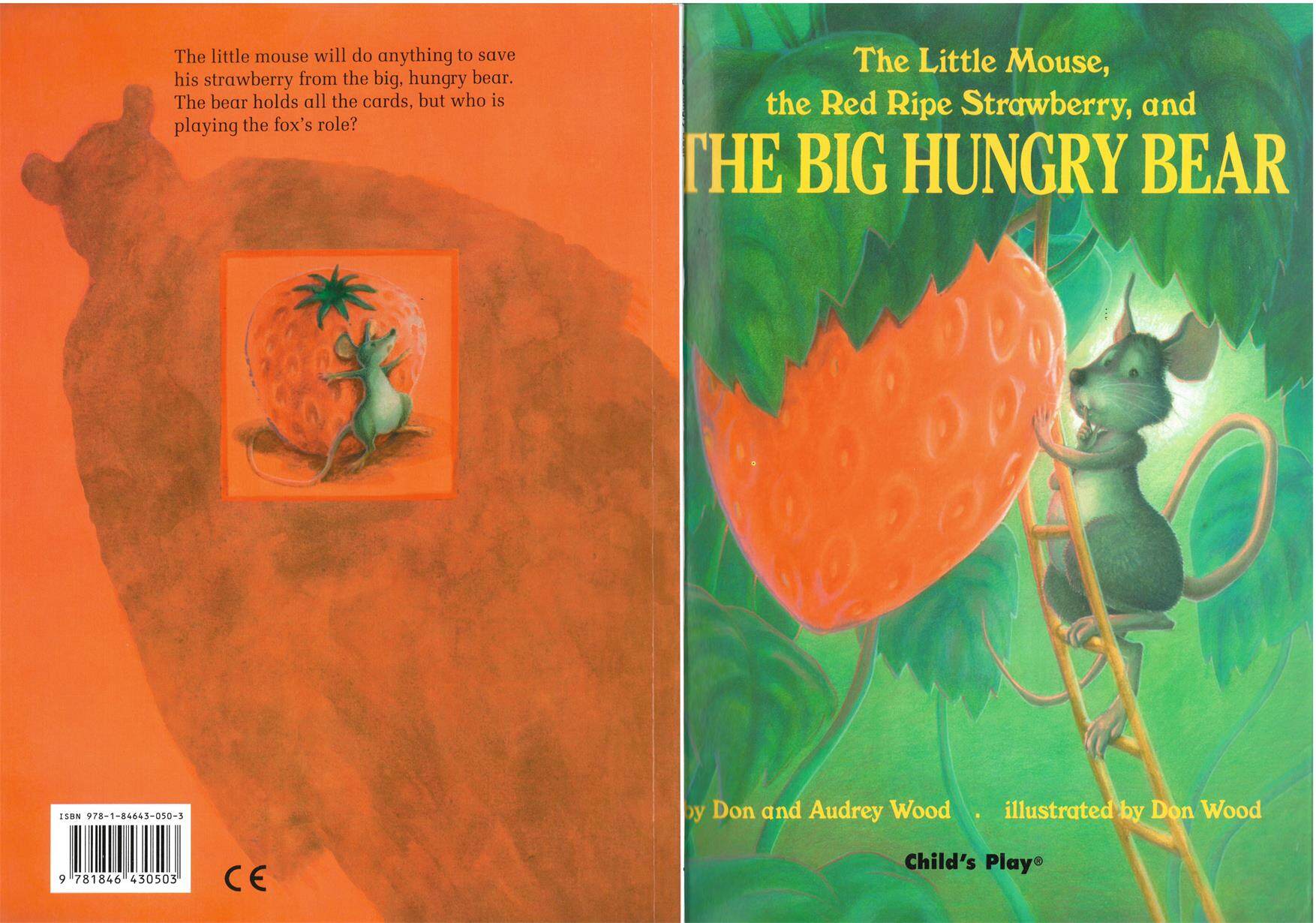 The Little Mouse, the Strawberry,  the Hungry Bear绘本故事第2页