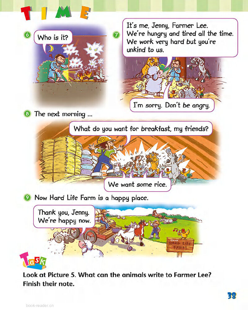 STORY TIME Hard Life Farm绘本故事第4页
