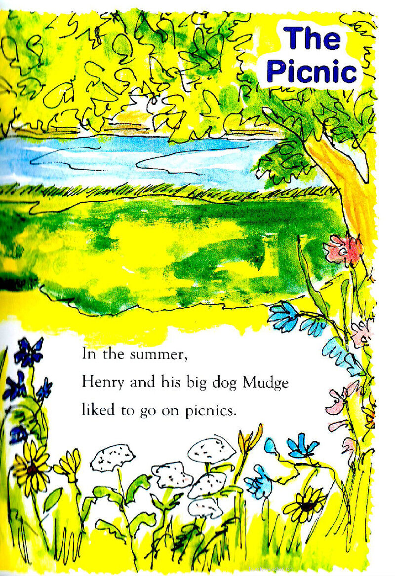 Henry and Mudge in the Green Time绘本故事第3页
