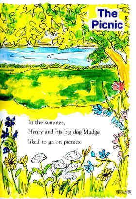 Henry and Mudge in the Green Time绘本故事第3页