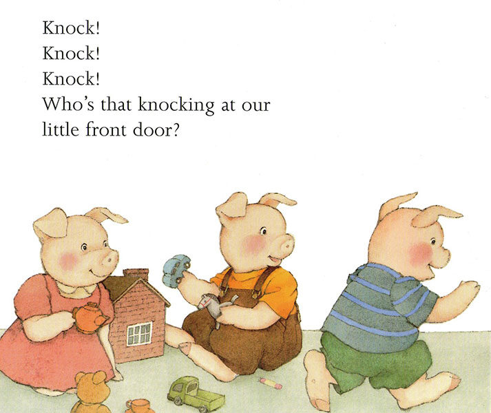 (2周)Go Away Mr Wolf!绘本故事第3页