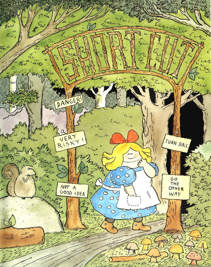 Goldilocks and the three Bears绘本故事第5页