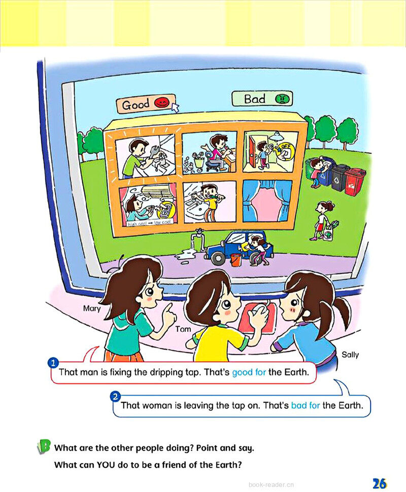 4 Help save the Earth绘本故事第4页