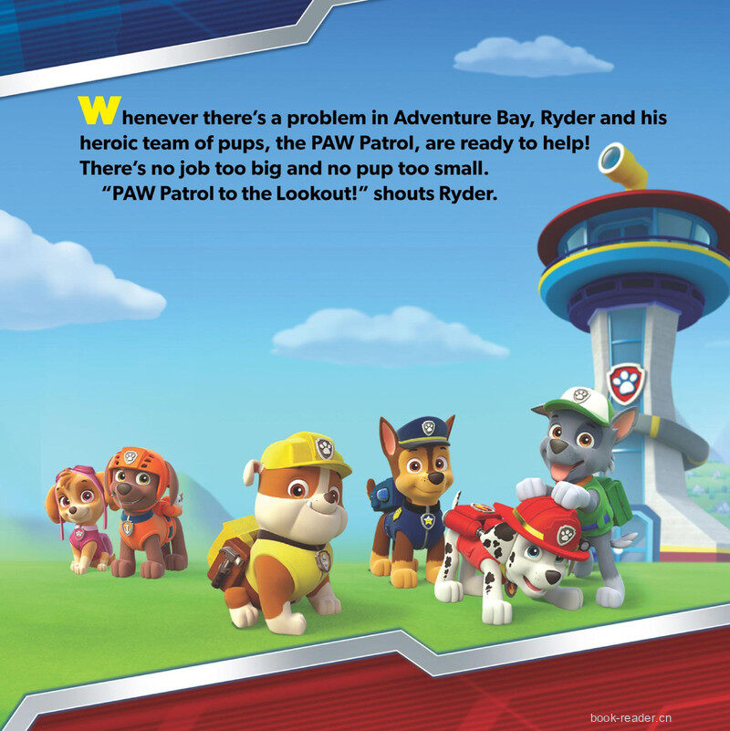 Pups to the Rescue!绘本故事第4页