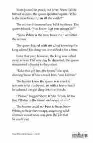 Snow White and the Queen绘本故事第5页