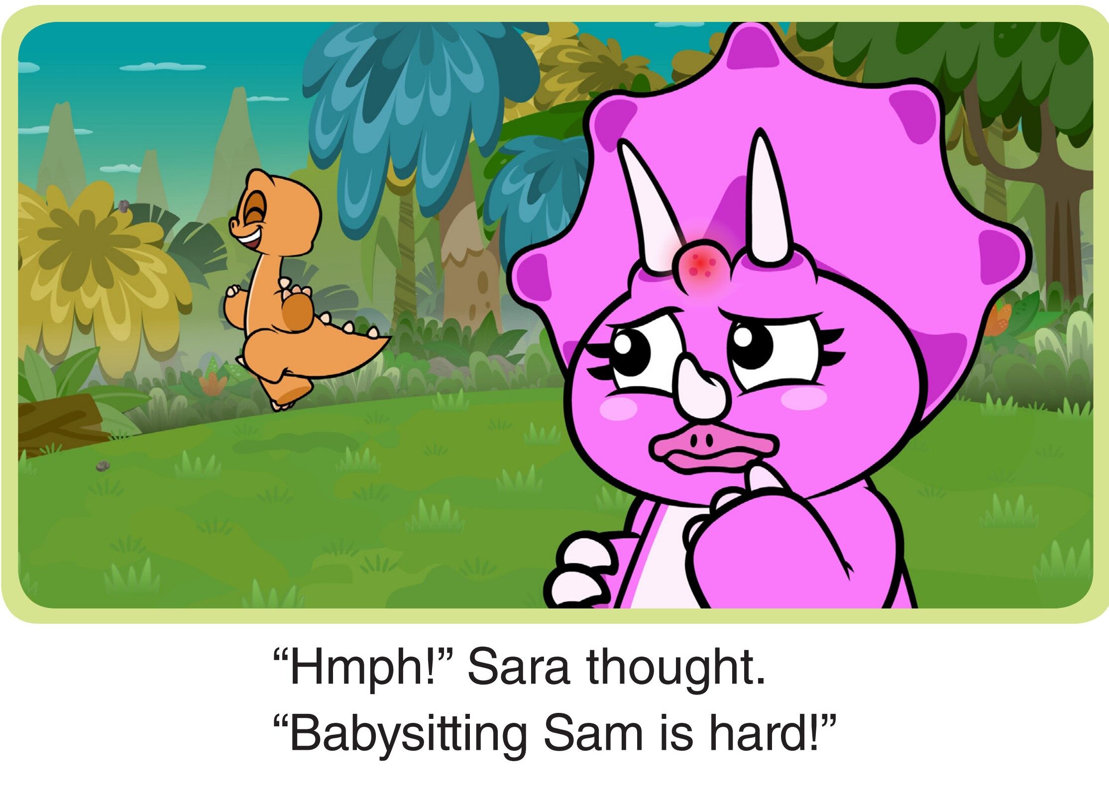 Babysitters绘本故事第3页