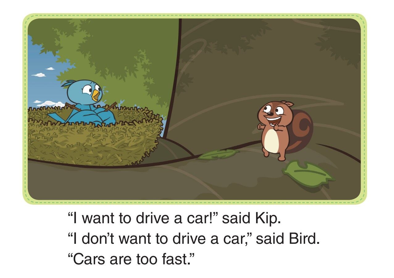 Kip, the Race Car Driver绘本故事第2页