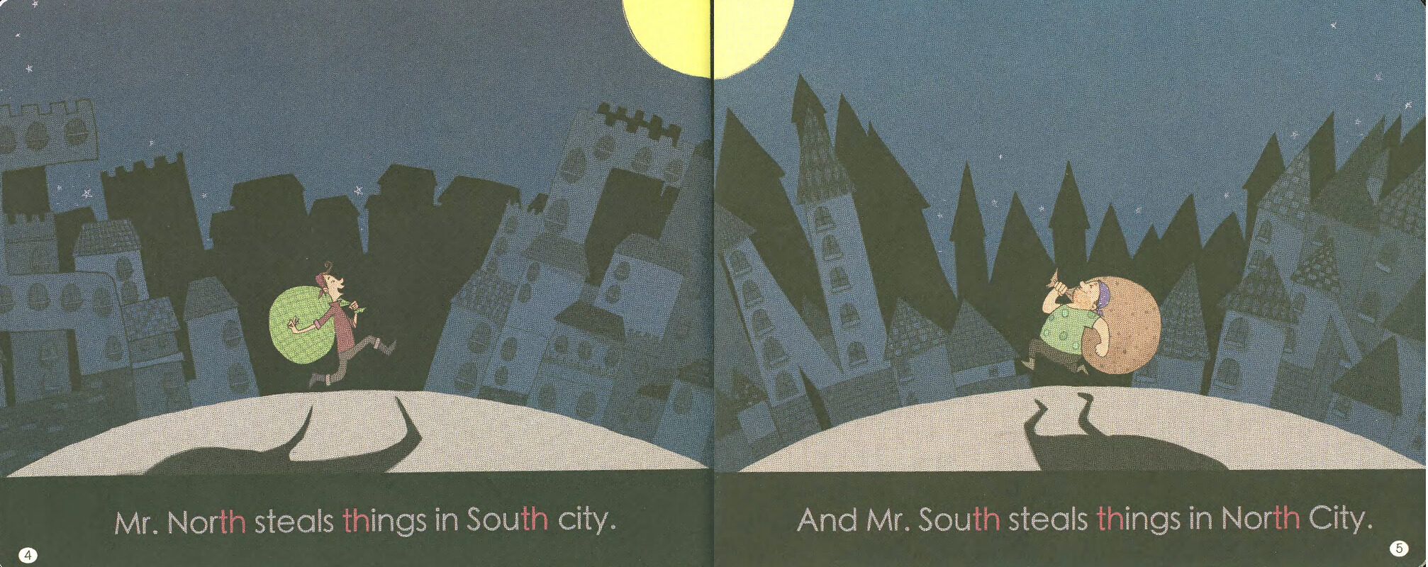 Two Thieves绘本故事第4页