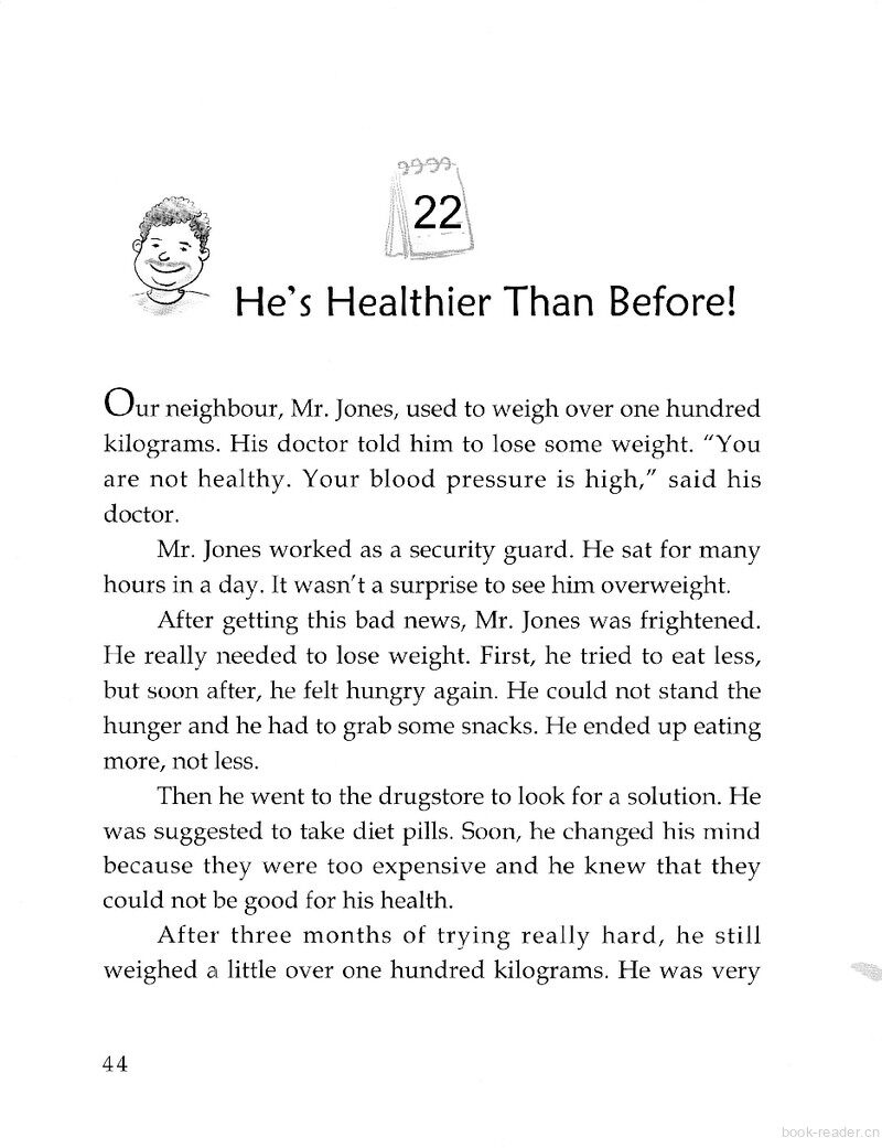 He’s Healthier Than Before!绘本故事第2页