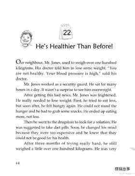 He’s Healthier Than Before!绘本故事第2页