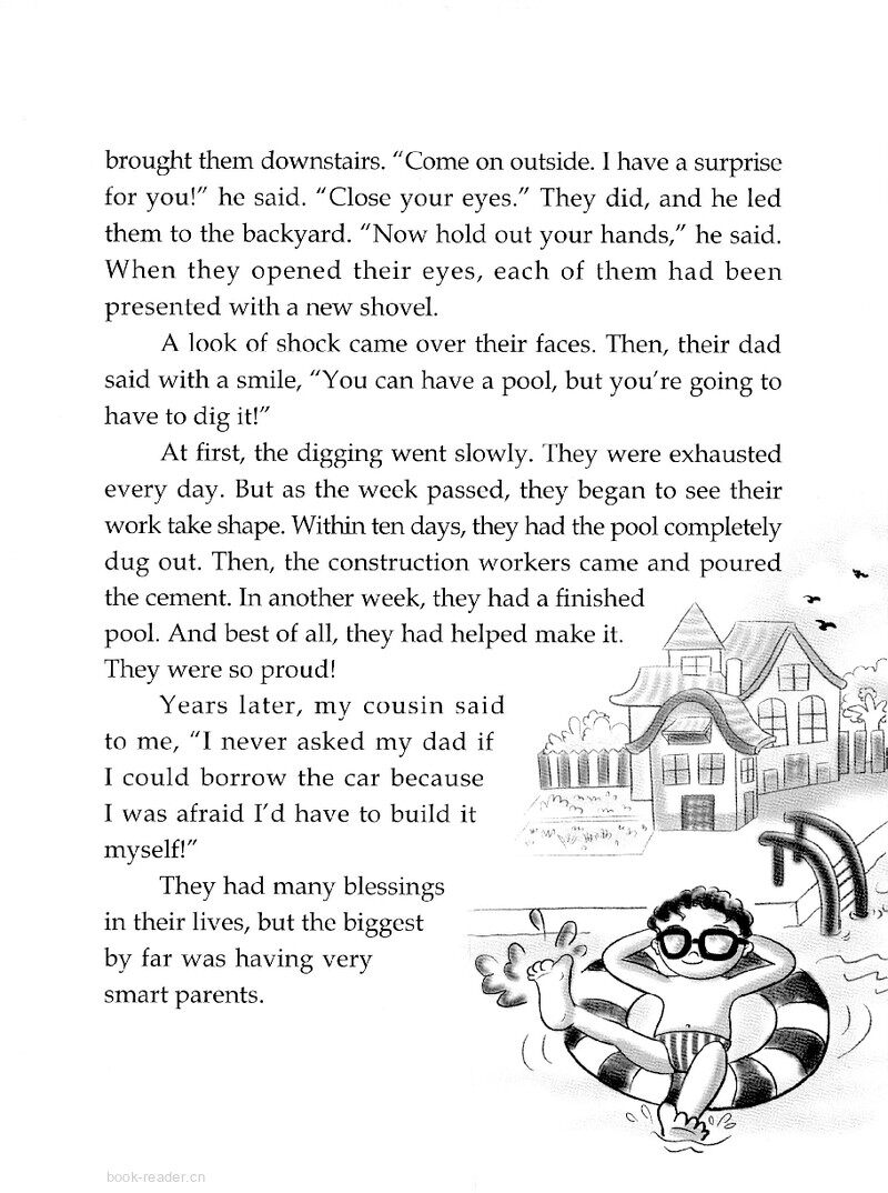 A Pool of Their Own绘本故事第3页