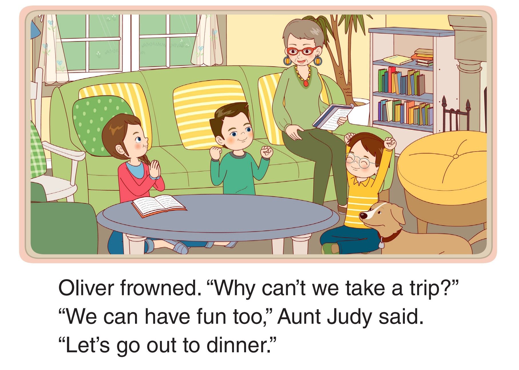 A Trip to Korea绘本故事第3页