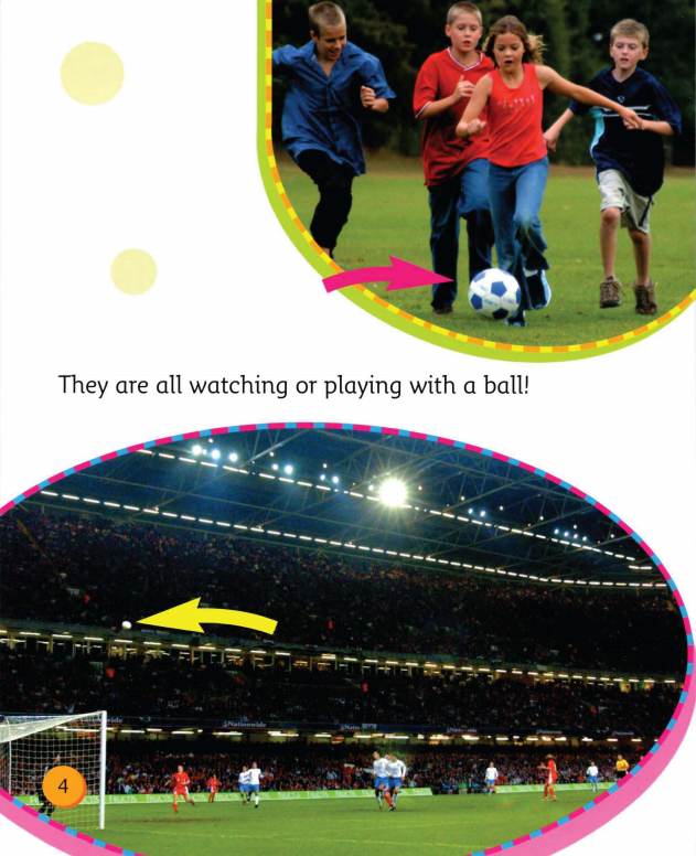 Bounce Catch Kick Throw绘本故事第5页