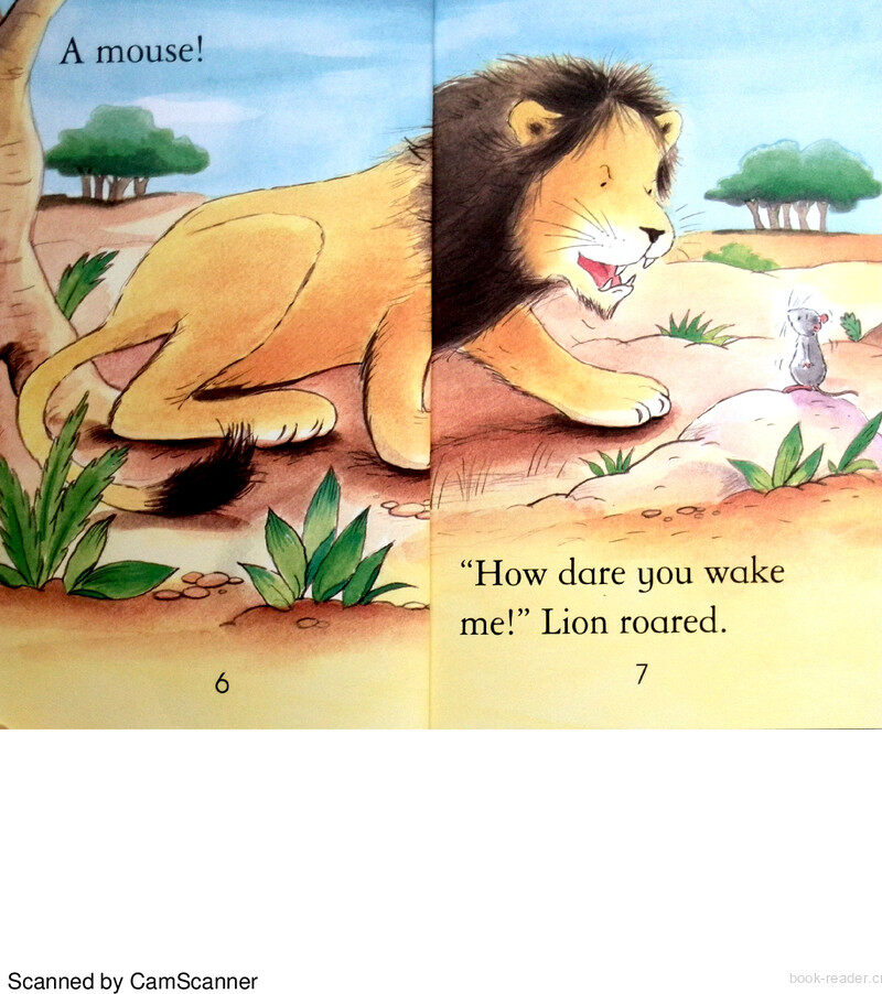 The Lion and the Mouse绘本故事第5页