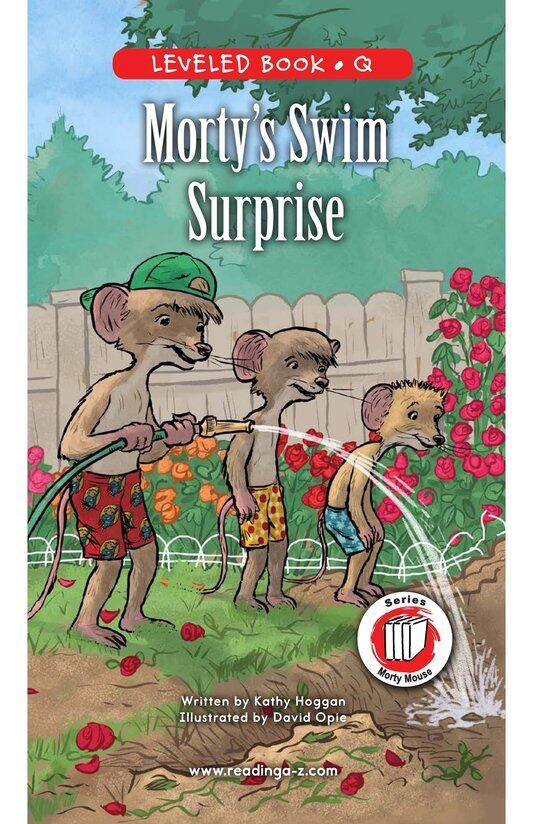 Morty's Swim Surprise绘本故事第2页